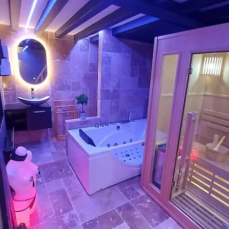 Appartamento Loveroom Sauna, Balnéo, Parking Privé Dans Le Centre De